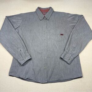 Twenty X Women’s Gray Button-Up Shirt - Size Medium